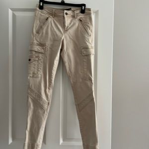 Cargo skinny denim